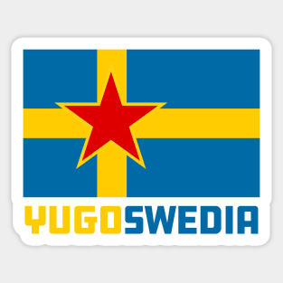 Yugoswedia Sticker